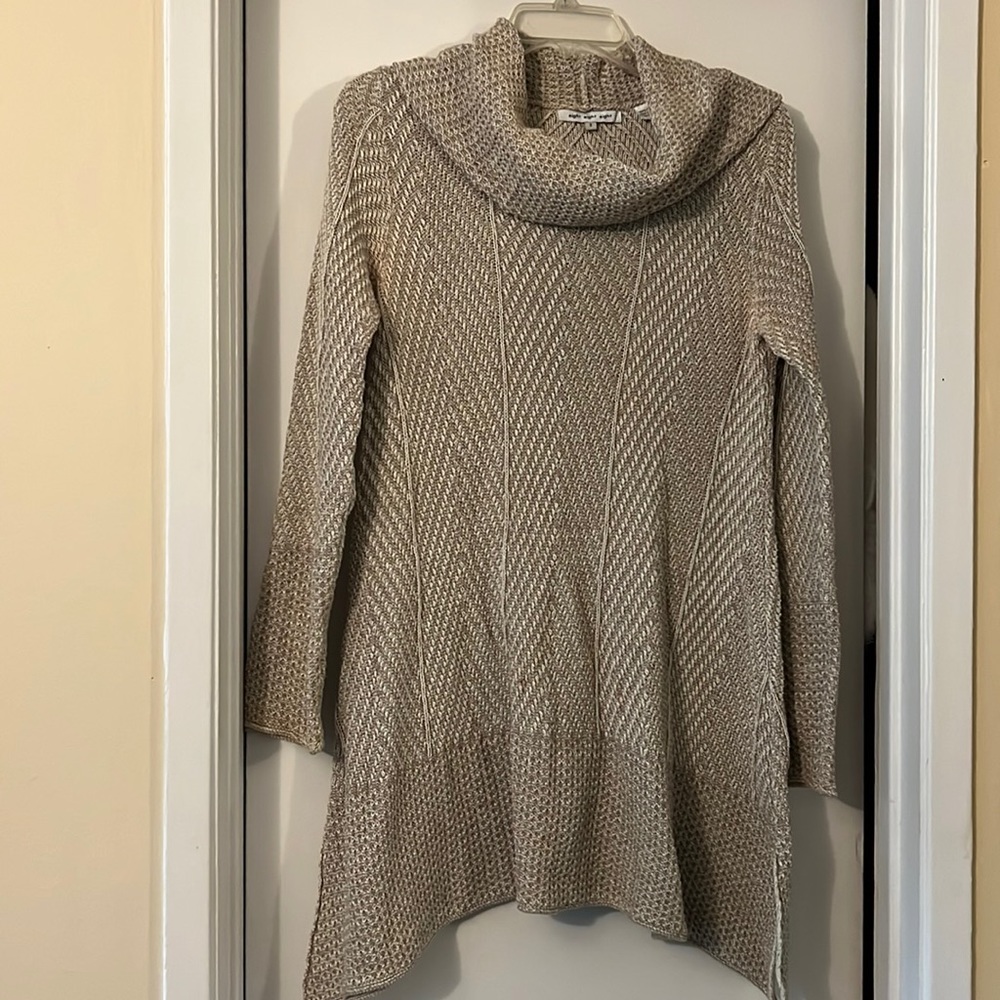 very cute sweater dress especially with matching belt